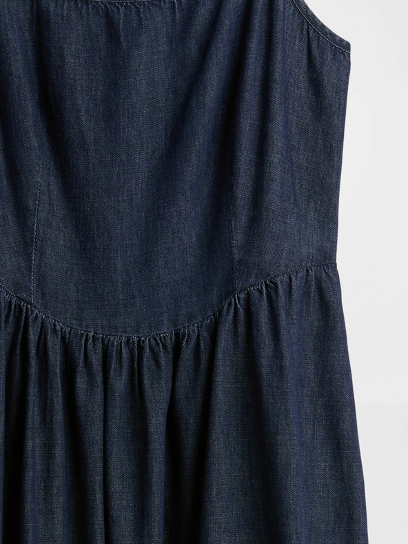 GAP Rochie maxi din denim cu buzunare GAP