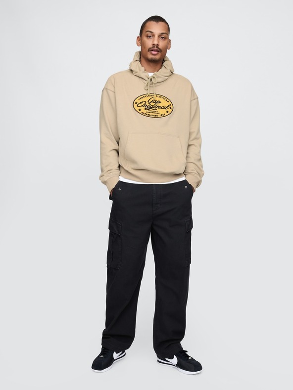 GAP Hanorac oversize cu logo Americana GAP