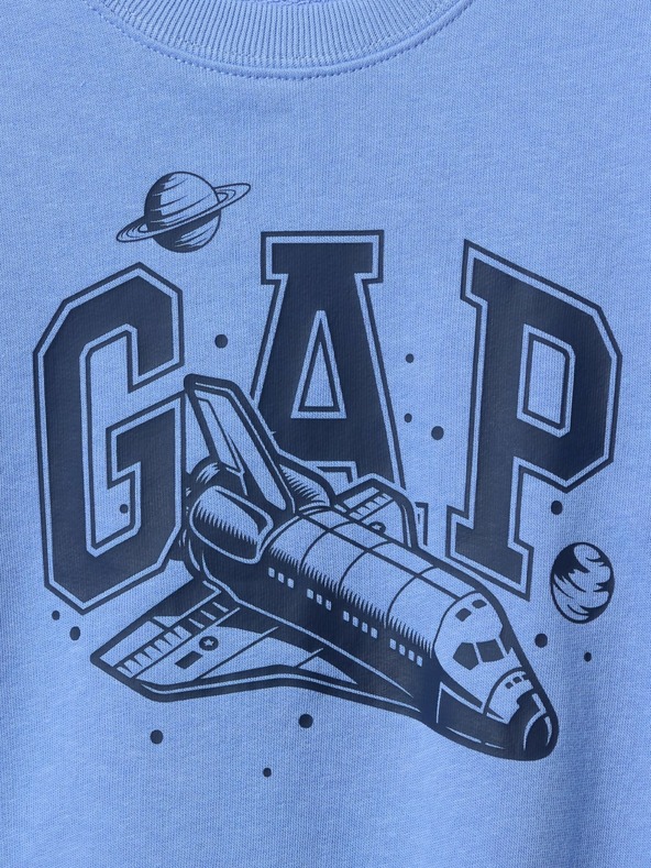 GAP Baby hanorac oversize cu logo GAP