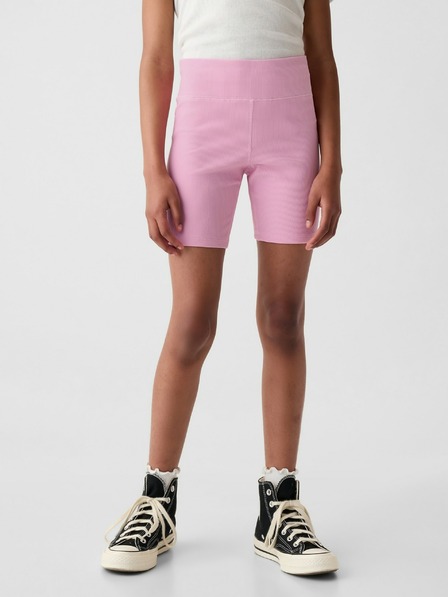 GAP Pantaloni scurți biker shorts pentru copii, reiați GAP