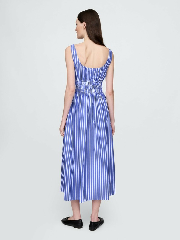 GAP Rochie midi din poplin cu buzunare GAP