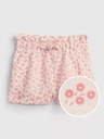GAP Pantaloni scurți din in cu imprimeu floral pentru copii GAP