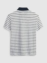 GAP Tricou polo în dungi pentru copii GAP
