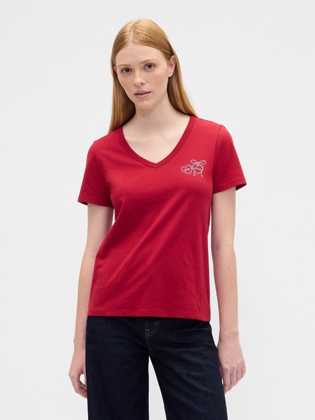 GAP Tricou GAP logo v-ss camo arch