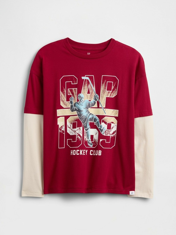 GAP Tricou cu logo GAP pentru copii