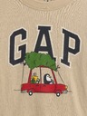GAP Tricou cu logo pentru copii GAP