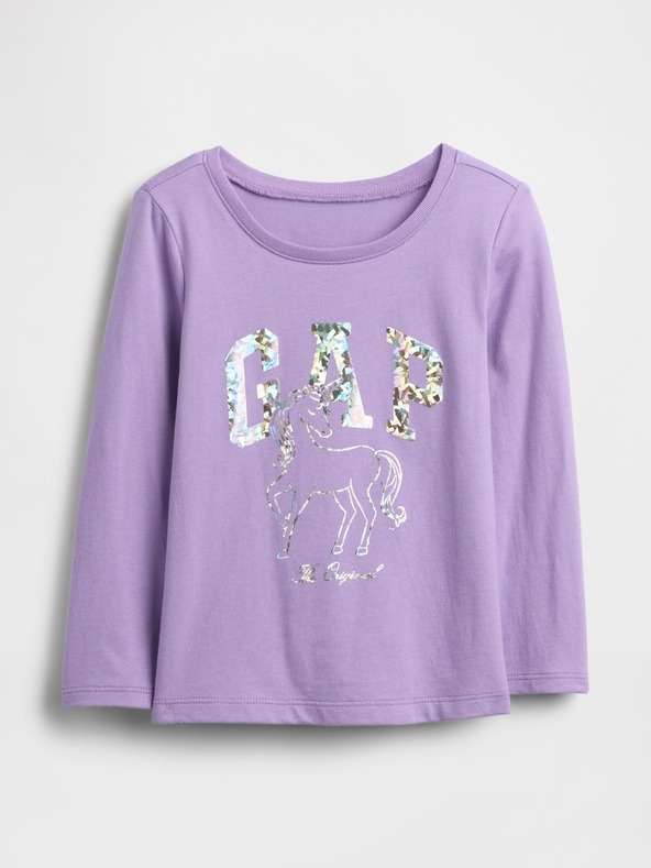 GAP Tricou cu logo pentru copii GAP