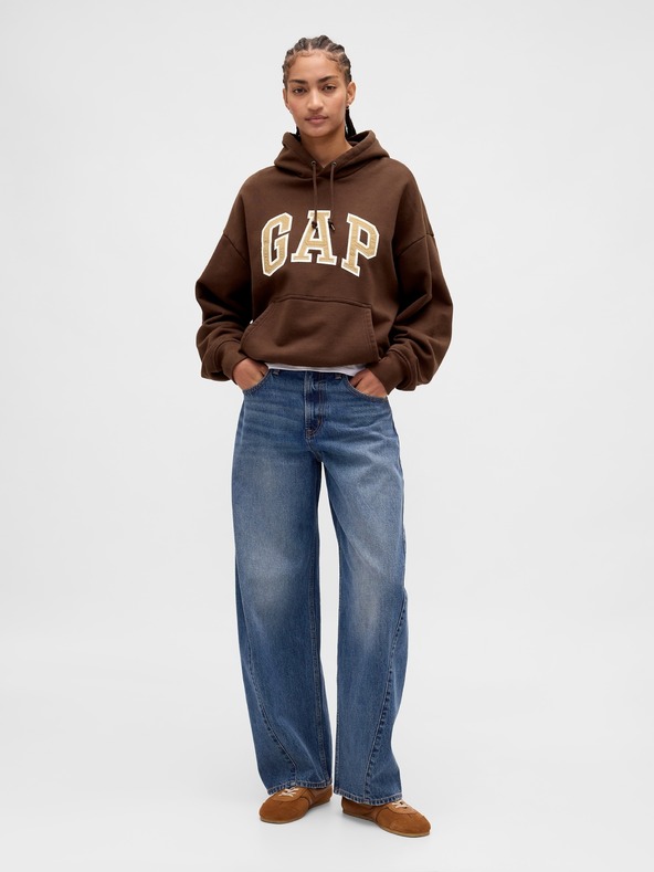 GAP Hanorac oversize cu logo Extra Heavyweight Unisex GAP