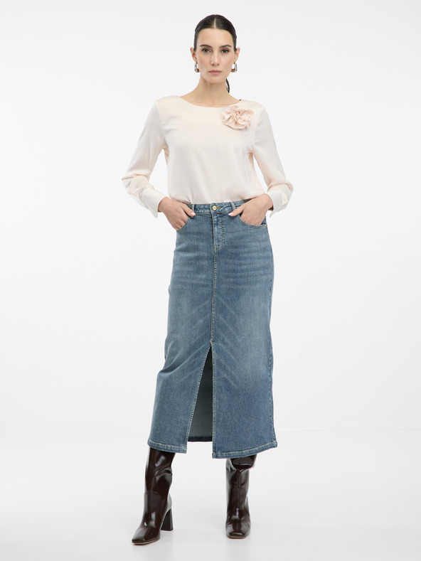 Orsay Bluză roz deschis de damă cu aplicație ORSAY