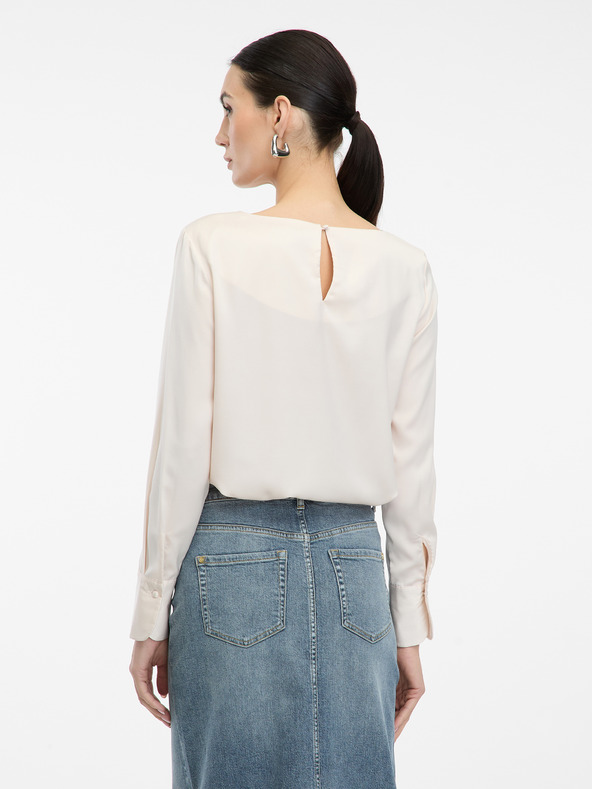 Orsay Bluză roz deschis de damă cu aplicație ORSAY