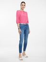 Orsay Bluză roz de damă cu mânecă trei sferturi ORSAY