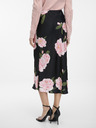 Orsay Fustă midi neagră de damă cu imprimeu floral ORSAY