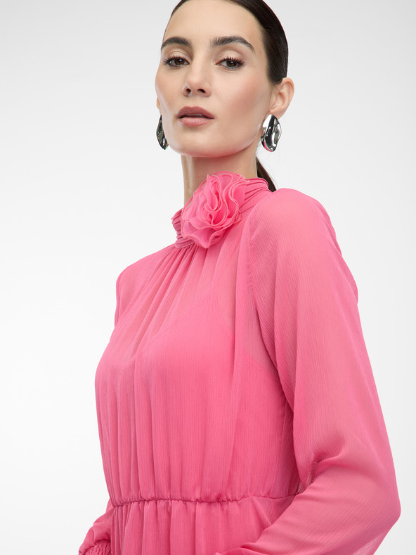 Orsay Rochie roz pentru femei, până la genunchi ORSAY