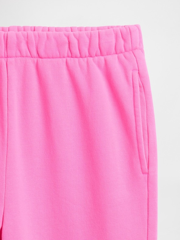 GAP Pantaloni de trening fleece logo army pentru copii GAP