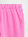 GAP Pantaloni de trening fleece logo army pentru copii GAP