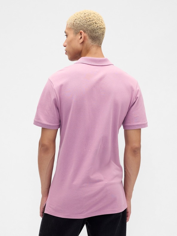 GAP Tricou polo pique cu model GAP