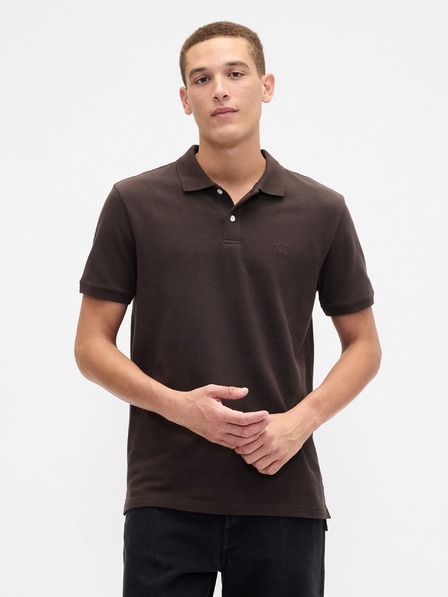 GAP Tricou polo pique cu model GAP