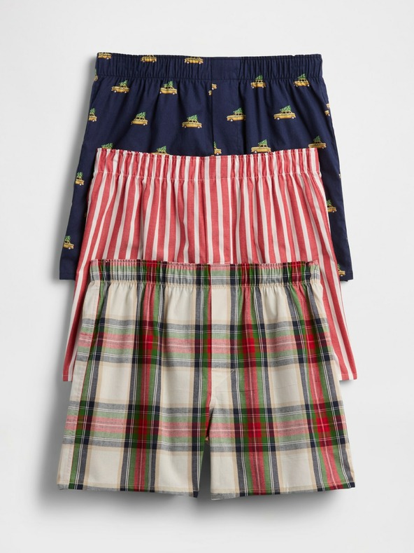 GAP Boxeri din bumbac, 3 bucăți GAP