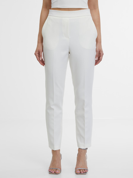 Orsay Pantaloni de damă crem ORSAY