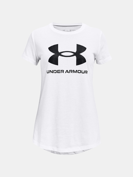 Under Armour Tricou pentru fete Under Armour UA SPORTSTYLE LOGO SS