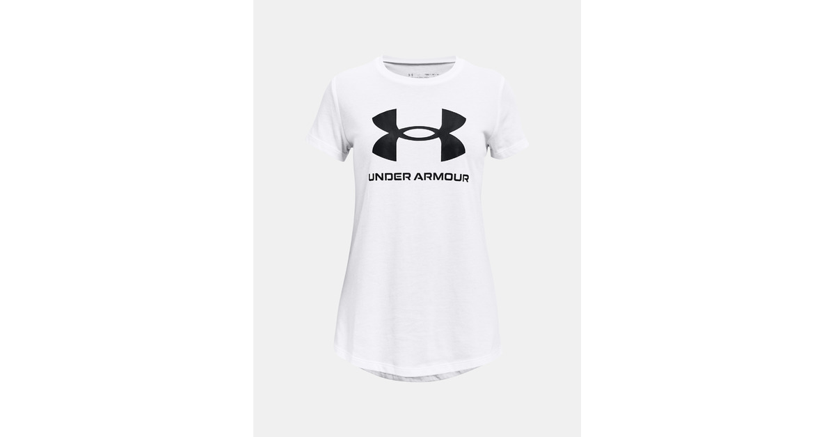 Tricou pentru fete Under Armour UA SPORTSTYLE LOGO SS