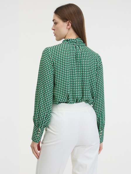 Orsay Bluză de damă verde cu model ORSAY