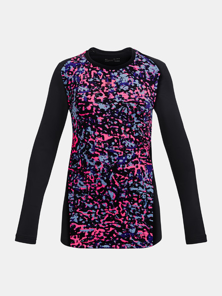 Under Armour Tricou pentru fete Under Armour ColdGear Novelty LS Crew