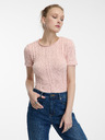 Orsay Bluză de damă roz deschis ORSAY
