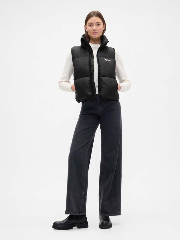 GAP Vestă matlasată impermeabilă Logo PrimaLoft® GAP