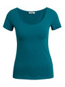 Orsay Tricou basic verde de damă ORSAY