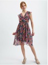 Orsay Rochie cu model floral roșu-negru de damă ORSAY