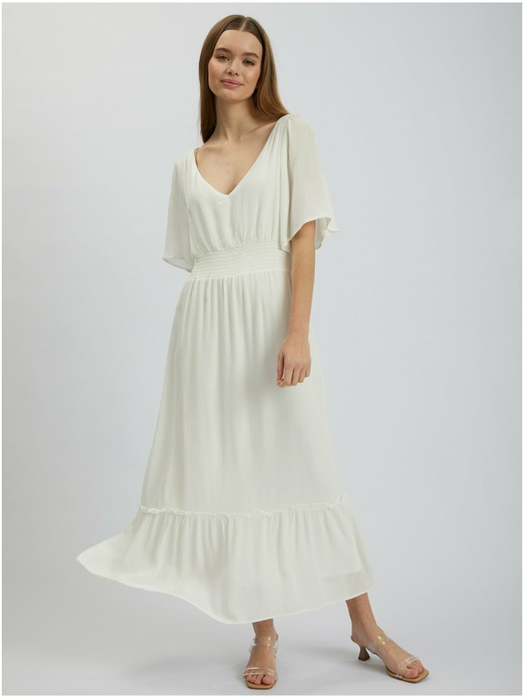 Orsay Rochie maxi damă crem ORSAY