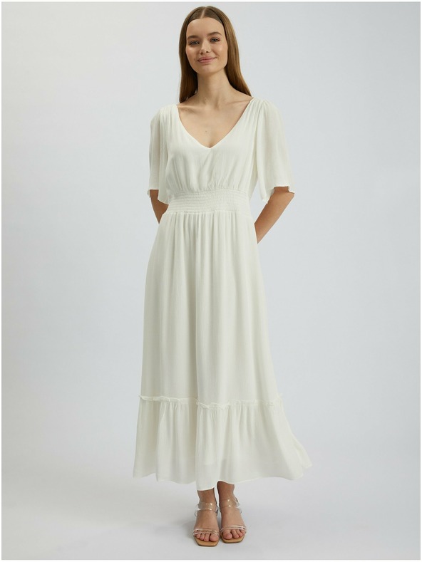 Orsay Rochie maxi damă crem ORSAY