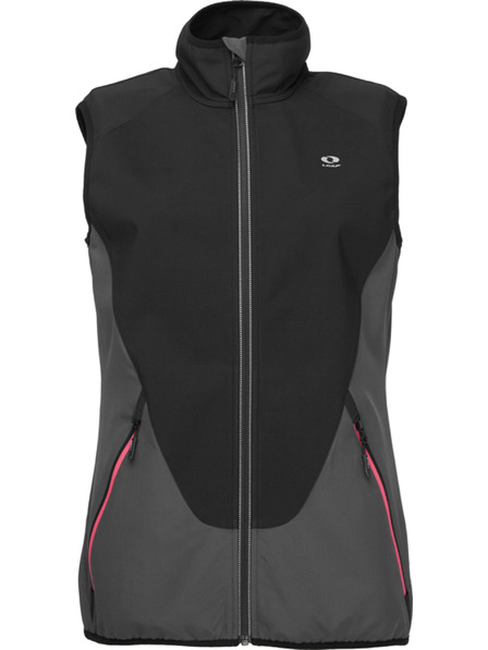 Loap Vestă neagră și gri pentru femei LOAP URLANDA