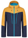 Loap Jachetă de schi albastru și galben pentru bărbați LOAP Lawrence