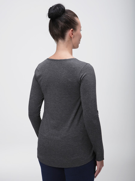 Loap Tricou negru LOAP Bavaxa pentru femei