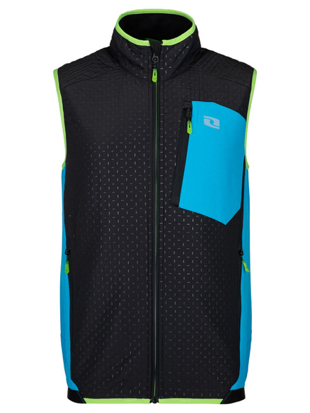 Loap Vestă LOAP UXLER neagră și albastră pentru bărbați