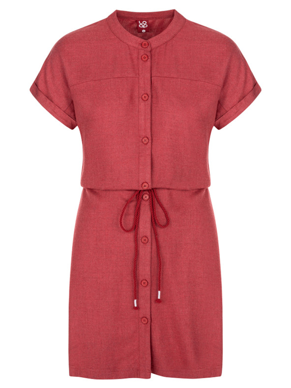 Loap Rochie de vară roșie pentru femei LOAP NELLA