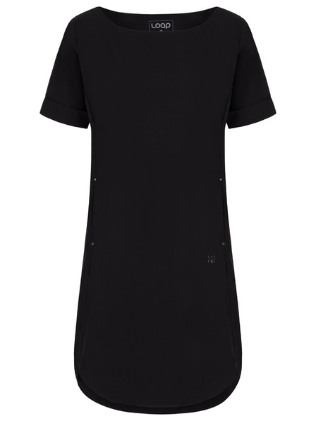 Loap Rochie neagră pentru femei LOAP Ubakala