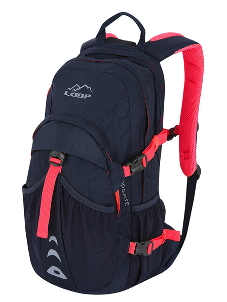 Loap Rucsac de ciclism roz și albastru LOAP TOPGATE