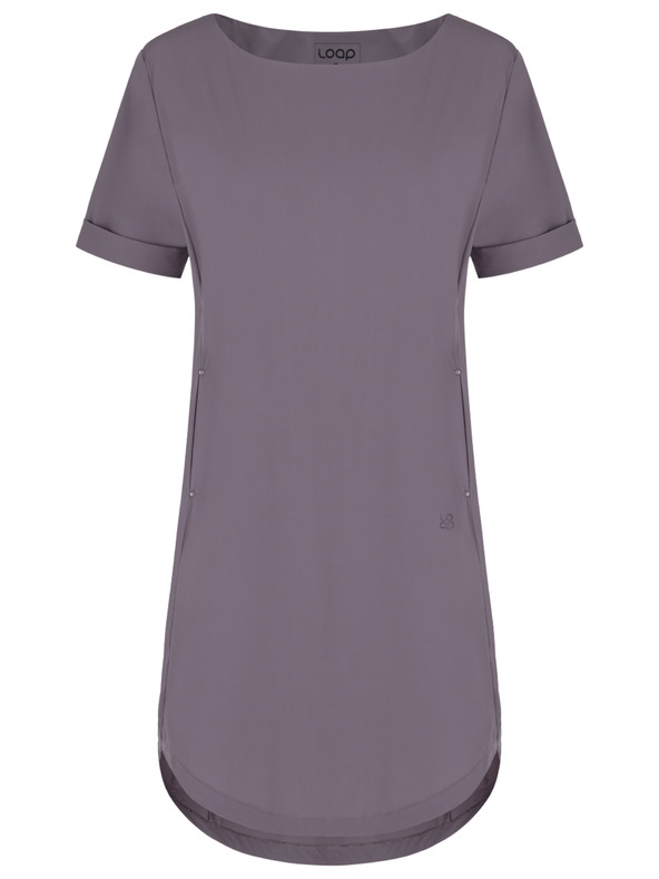 Loap LOAP Ubakala rochie gri pentru femei