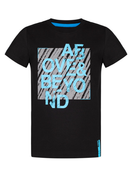 Loap Tricou negru pentru băieți LOAP Booster