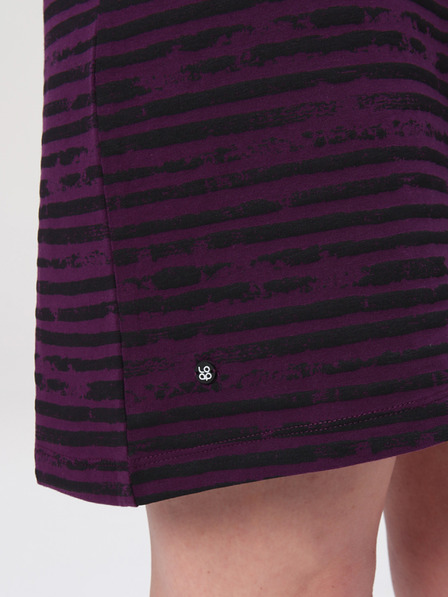 Loap Rochie LOAP Abyss neagră și mov pentru femei