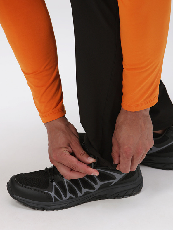 Loap Pantaloni bărbătești negri pentru exterior LOAP Urfalan