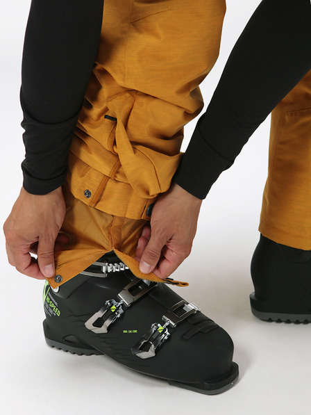 Loap Pantaloni de schi bărbați muștar LOAP Lawo