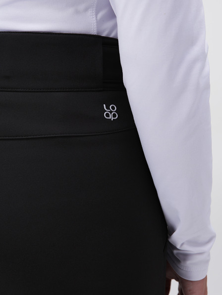 Loap Pantaloni de schi softshell negri pentru femei LOAP Lupgula