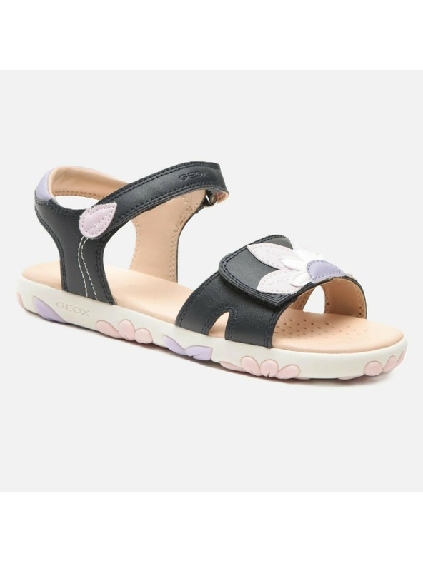 Geox Sandale și papuci albastru închis pentru fete Geox Haiti G. A