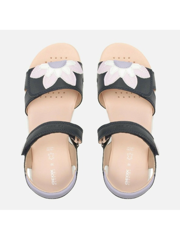 Geox Sandale și papuci albastru închis pentru fete Geox Haiti G. A