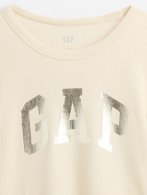 GAP Tricou cu model waffle GAP