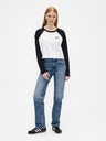GAP Tricou crop cu logo GAP